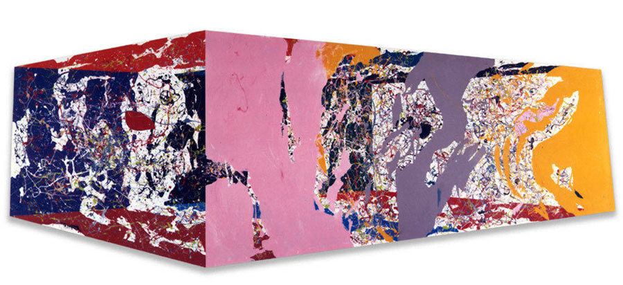 Ronald Davis - Big Pink - Resin and fiberglass 1969