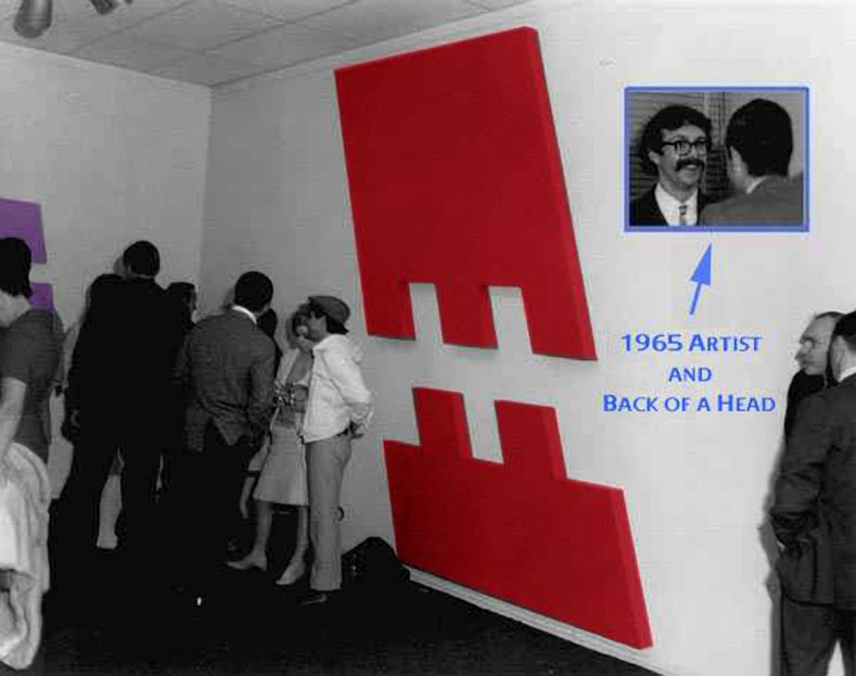 First Solo Exhibition, 1965, Nicholas Wilder Gallery, LA