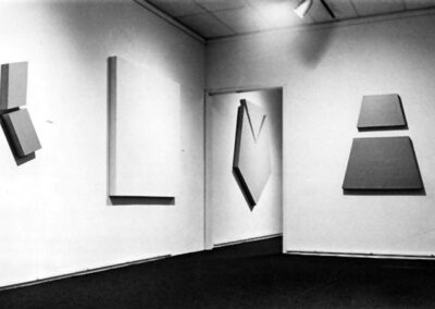 Nicholas Wilder Gallery, installation of Monochromatic paintings, 1965