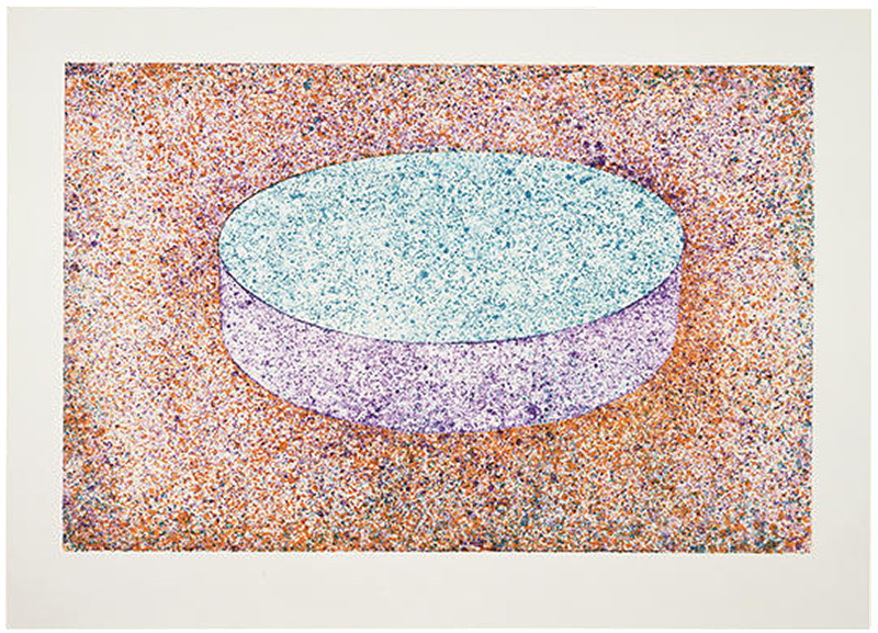 Ron Davis, Gemini print: DISC SLAB, published 1983