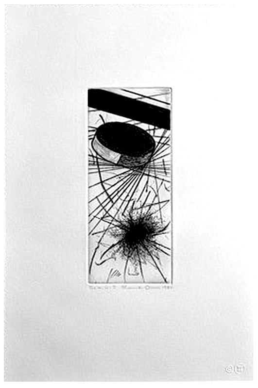 Ron Davis, Gemini print: DRYPOINT MU, published 1981