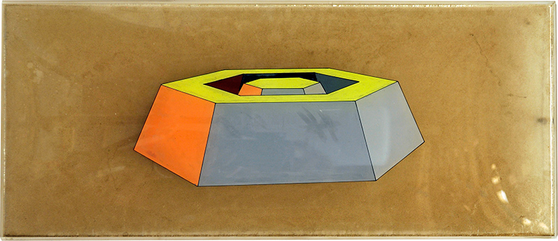 Hexagon Stopper 1968 - acetate drawing