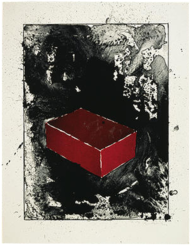 Ron Davis, Gemini print: RED BRICK, published 1983