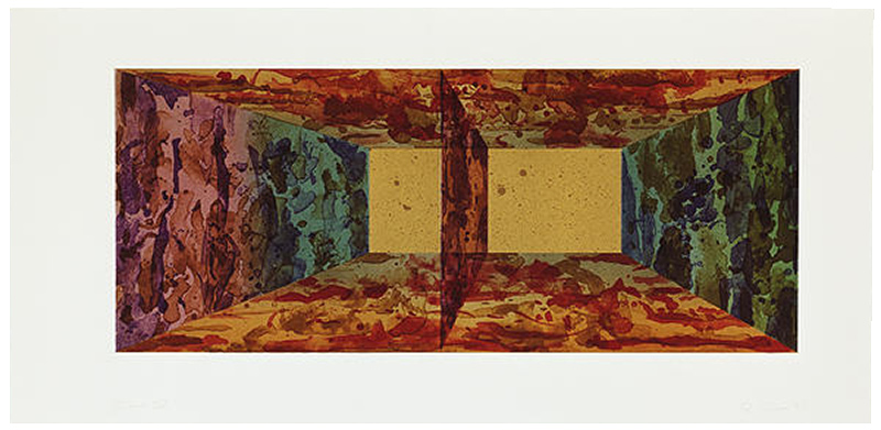 Ron Davis, Gemini print: SINGLE DIVIDER, published 1972