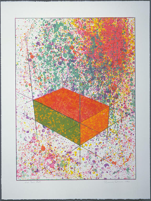 Ron Davis, Gemini print: BRICK, published 1983