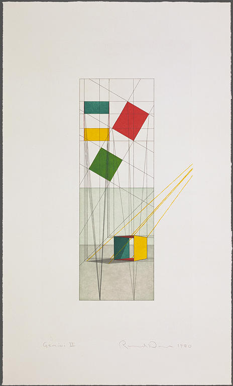 Ron Davis, Gemini print: ROTATION, published 1981