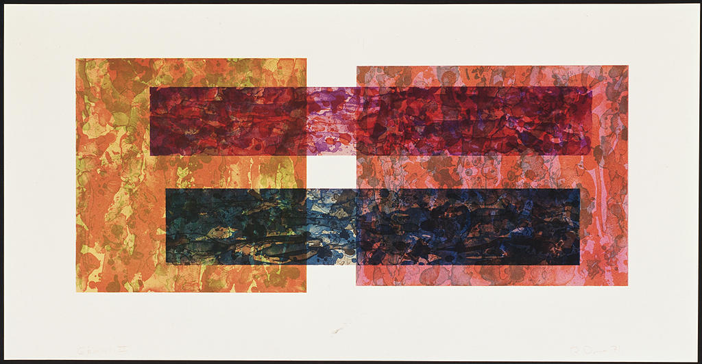 Ron Davis, Gemini print: TWO BAR, published 1972