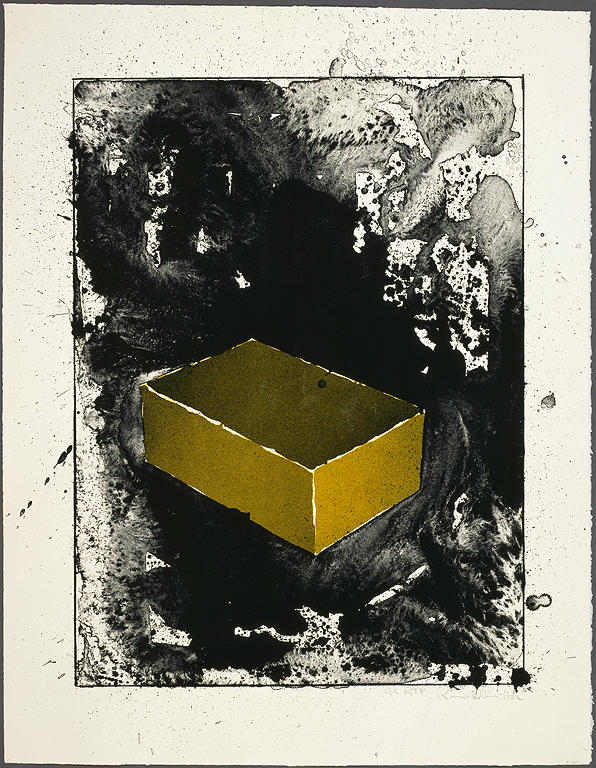 Ron Davis, Gemini print: YELLOW BRICK, published 1983