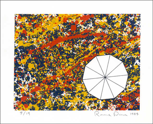 Silkscreen - Decagon Splatter